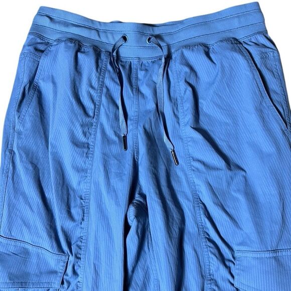 Lululemon women’s small dance studio mid rise cargo jogger blue LW5GICS Swift - Picture 2 of 5